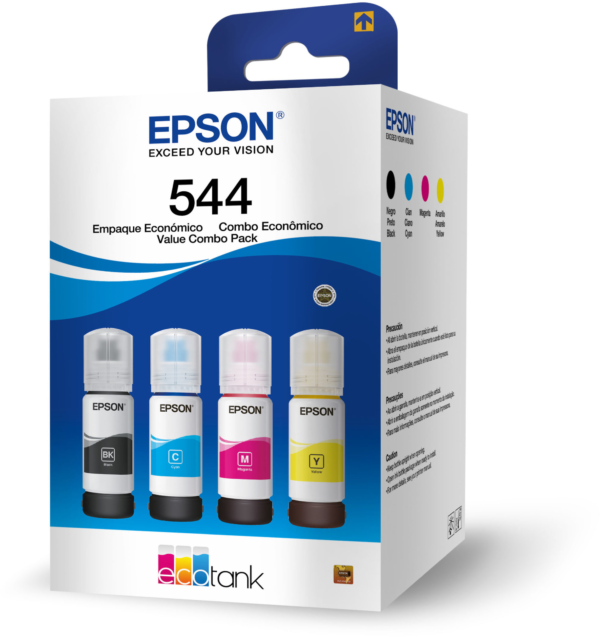 Epson Pack 4 Tintas Cmyk Serie T544L120 L310/3