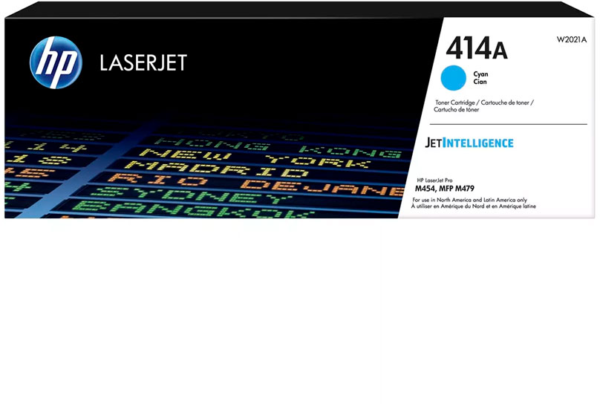 Toner HP 414A Cian 2100 Pag