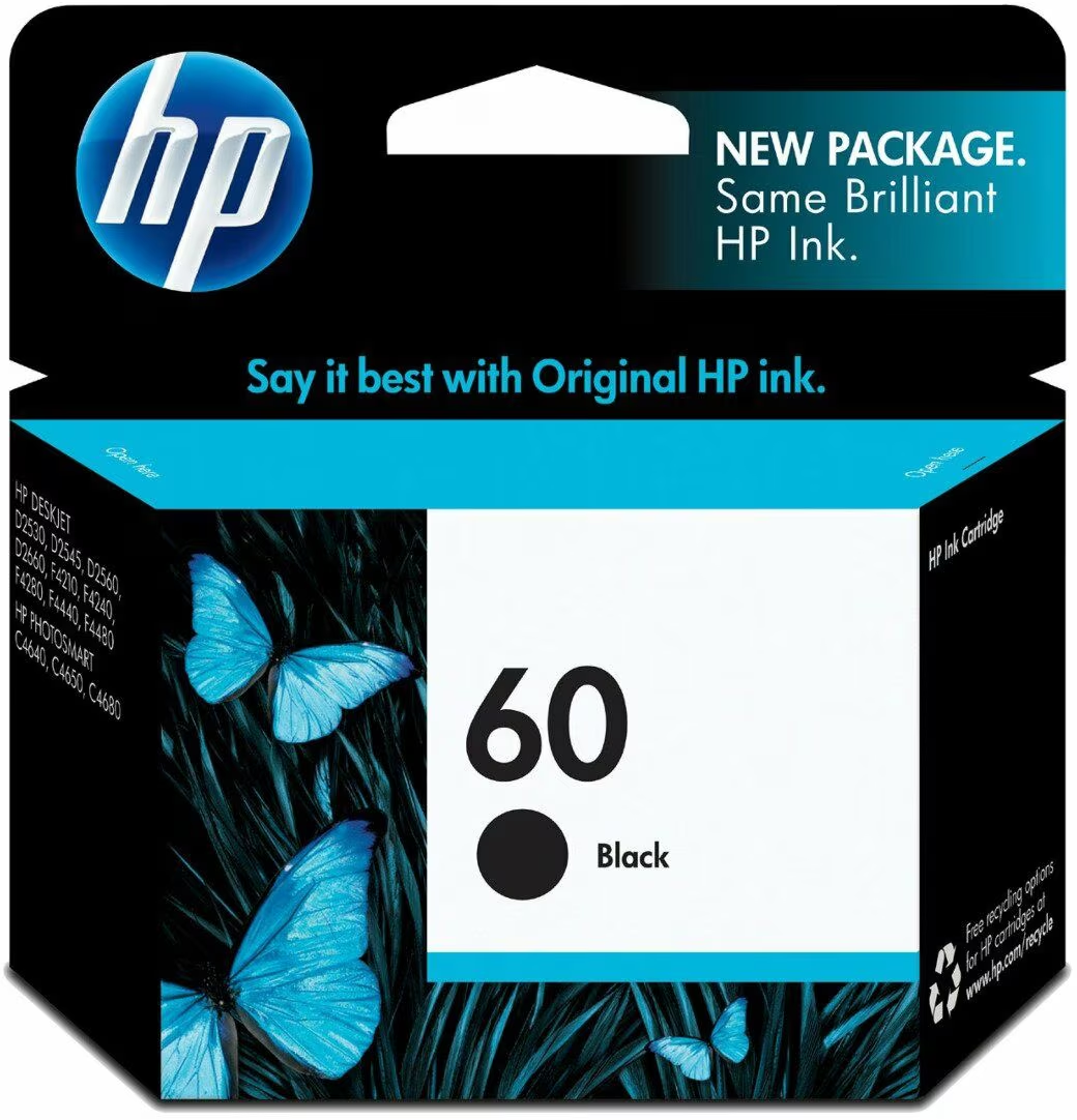Tinta HP 60 Negro 200 PãG Tinta HP 60 Negro 200 PãG
