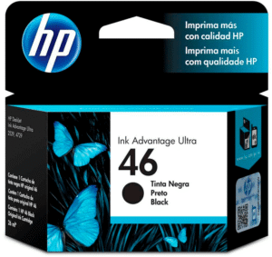 Cartucho De Tinta HP 46 Negro 1500 PãG