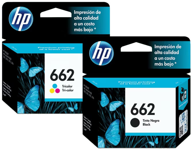 Cartucho Tinta HP 662 Negro Cartucho Tinta HP 662 Negro
