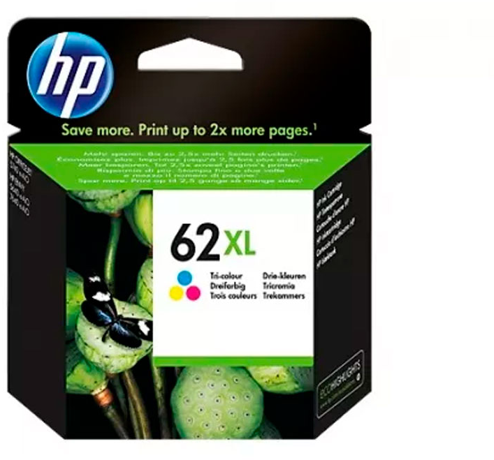 Cartucho Tinta HP 62XL Tricolor 415 PãG