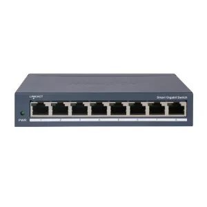 HIKVISION SWITCH 10/ 100/ 1000 8P INTELIGENTES ADMIN DS-3E1508-EI(O-STD)V2