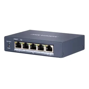 Hikvision Switch 5 Puertos Gigabit PoE DS-3E0505HP-E