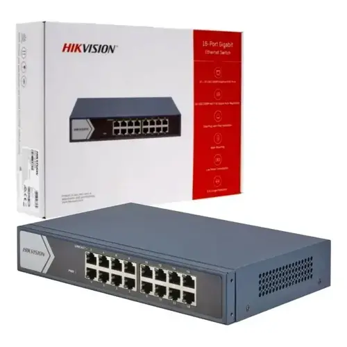 1_1778983657000.webp Hikvision Switch 16 Puertos Gigabit Rackeable DS-3E0516-E C