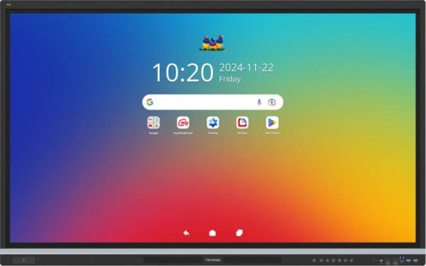 Viewsonic IFP6551 Display pizarra blanca interactiva 165,1 cm (65") 3840 x 2160 Pixeles Pantalla táctil Negro Viewsonic IFP6551 Display pizarra blanca interactiva 165,1 cm (65") 3840 x 2160 Pixeles Pantalla táctil Negro