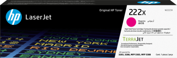 HP Toner Laserjet 222X Cartridge Magenta