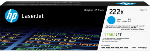 HP Toner Laserjet 222X Cartridge Azul