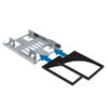 StarTech.com Bracket Adaptador Bandeja de Montaje 2 Unidades de Disco Duro HDD de 2,5" a Bahía de 3,5 Pulgadas StarTech.com Bracket Adaptador Bandeja de Montaje 2 Unidades de Disco Duro HDD de 2,5" a Bahía de 3,5 Pulgadas