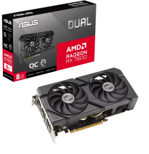 ASUS Dual Radeon Rx 7600 Evo Oc Edition