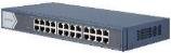 SWITCH 10/ 100/ 1000 24P/ RACKEABLE/ NO ADMIN DS-3E0524-E(B)/ METÁLICO HIKVISION