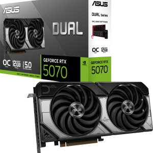 TARJ. VIDEO PCI EXP. DUAL RTX-5070 12GB GDDR7 OC/ DUAL RTX-5070-O12G