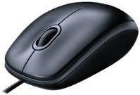 21726 Logitech M100 - Ratón - diestro y zurdo - óptico - 3 botones - cableado - USB - negro