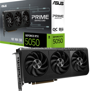 TARJ. VIDEO PCI EXP. 8GB GDDR6 RTX 5050 PRIME OC 3X/ PRIME-RTX5050-08G