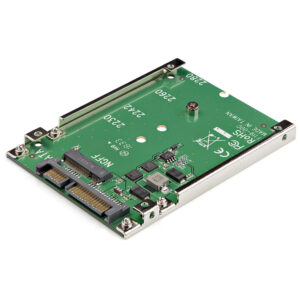 StarTech.com Adaptador de SSD SATA M.2 a SATA de 2.5" - Conversor de M.2 NGFF a SATA - de 7mm - Bracket de Marco Abierto - Adaptador para Disco Duro M.2 - No es Compatible con NVMe StarTech.com Adaptador de SSD SATA M.2 a SATA de 2.5" - Conversor de M.2 NGFF a SATA - de 7mm - Bracket de Marco Abierto - Adaptador para Disco Duro M.2 - No es Compatible con NVMe