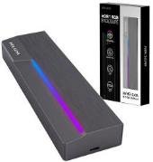 22362 COFRE USB C 3.2 NVME/ M.2 SATA RGB AURA SYNC MDR1 HIKSEMI