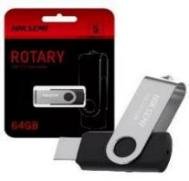 22380 PENDRIVE USB 2.0 ROTARY 64GB M200S HIKSEMI
