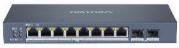 SWITCH 10/ 100/ 1000 10P/ 8P POE + 2 P FIBRA DS-3E1510P-SI(O-STD) HIKVISION