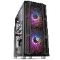 GABINETE GAMER HUMMER NOVA ARGB 2 FAN ARGB FRONT/ S/ FUENTE NOX