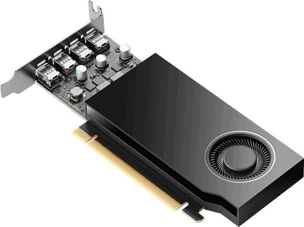 TARJ. VIDEO PCI EXP. 4GB GDDR6 QUADRO 4DP PCIE 4.0 PNY