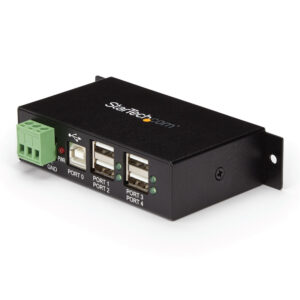 StarTech.com Hub Industrial de 4 Puertos USB 2.0 con Protección Antiestática ESD StarTech.com Hub Industrial de 4 Puertos USB 2.0 con Protección Antiestática ESD