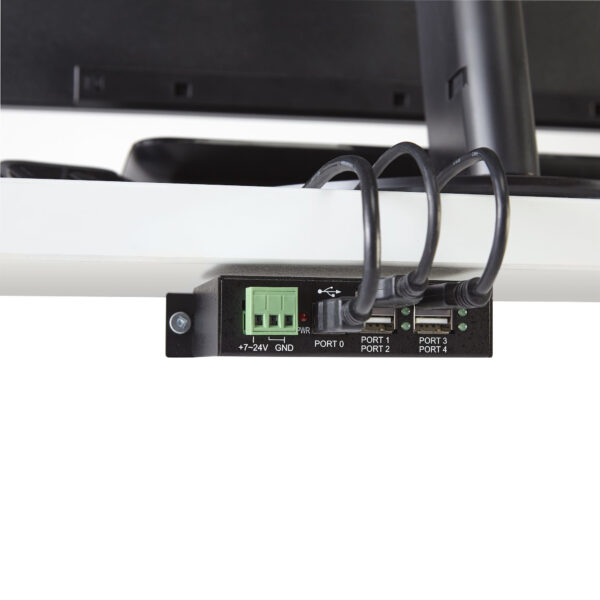 StarTech.com Hub Industrial de 4 Puertos USB 2.0 con Protección Antiestática ESD StarTech.com Hub Industrial de 4 Puertos USB 2.0 con Protección Antiestática ESD