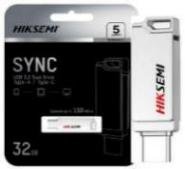 23444 PENDRIVE 32GB USB C 3.2 E327C SILVER SYNC
