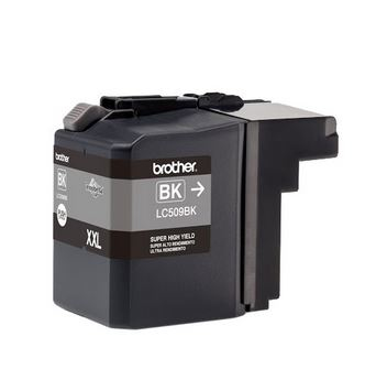Brother LC-509BK cartucho de tinta 1 pieza(s) Original Extra (Súper) alto rendimiento Negro