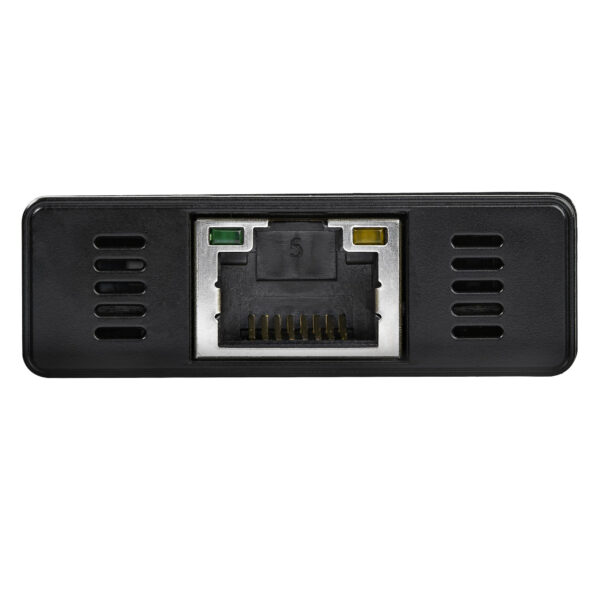 StarTech.com Hub USB 3.0 de Aluminio con Cable - 5Gbps - Concentrador de 3 Puertos USB con Adaptador de Red Ethernet Gigabit