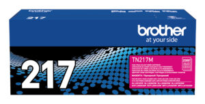 Brother TN217M cartucho de tóner 1 pieza(s) Original Magenta