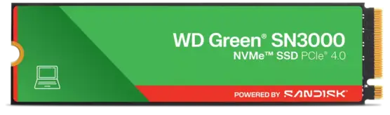 Sandisk SSD Wd Green SN3000 500 GB NVME