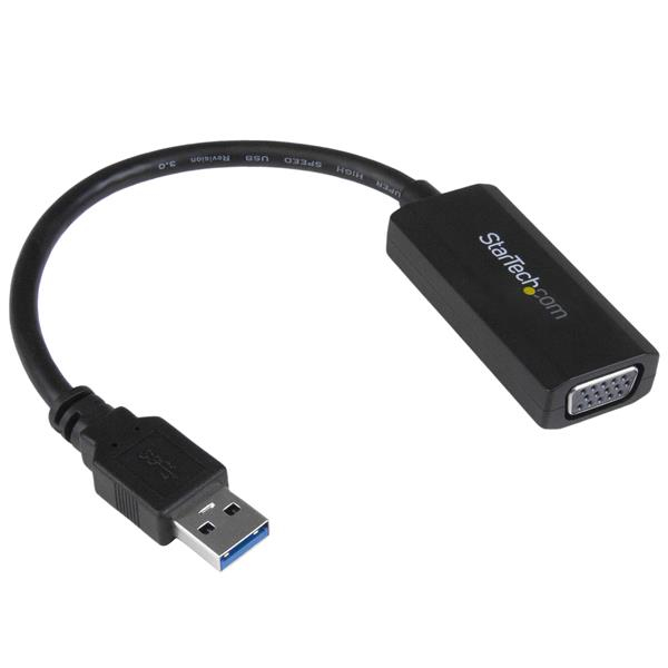 StarTech.com Adaptador Gráfico Conversor USB 3.0 a VGA con Controladores Incorporados - Cable Convertidor - 1920x1200 StarTech.com Adaptador Gráfico Conversor USB 3.0 a VGA con Controladores Incorporados - Cable Convertidor - 1920x1200