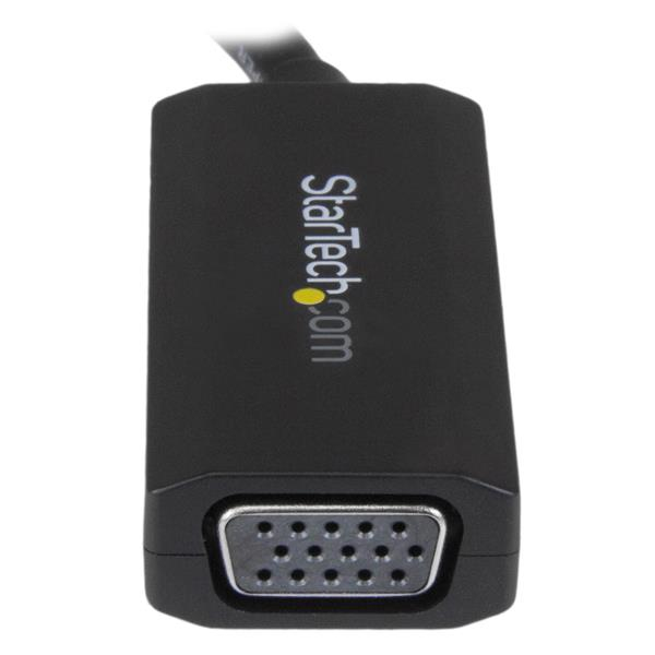 StarTech.com Adaptador Gráfico Conversor USB 3.0 a VGA con Controladores Incorporados - Cable Convertidor - 1920x1200 StarTech.com Adaptador Gráfico Conversor USB 3.0 a VGA con Controladores Incorporados - Cable Convertidor - 1920x1200
