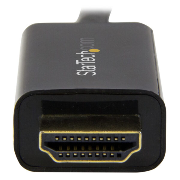 StarTech.com Cable Conversor DisplayPort a HDMI de 2m - Color Negro - Ultra HD 4K