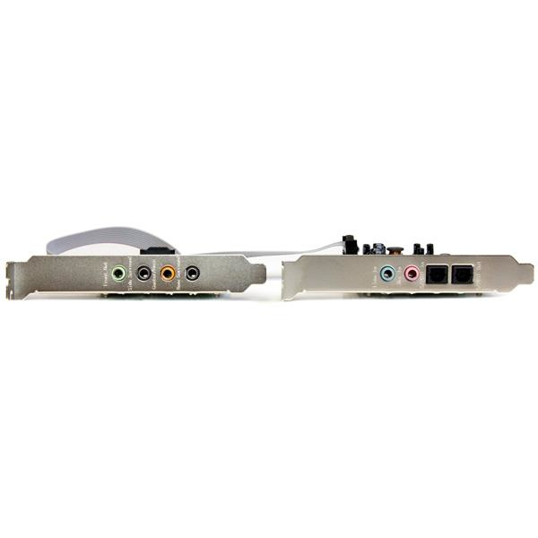 StarTech.com Tarjeta de sonido PCI Express con sonido envolvente de 7.1 canales 24bit 192 kHz