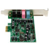 StarTech.com Tarjeta de sonido PCI Express con sonido envolvente de 7.1 canales 24bit 192 kHz