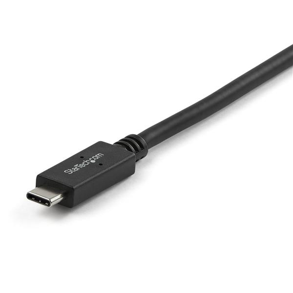 StarTech.com Cable de Carga y Sincronización USB-A a USB-C de 1m - Cable USB de 10Gbps - Cable de Datos USB-A a USB Tipo C - M/M - Negro