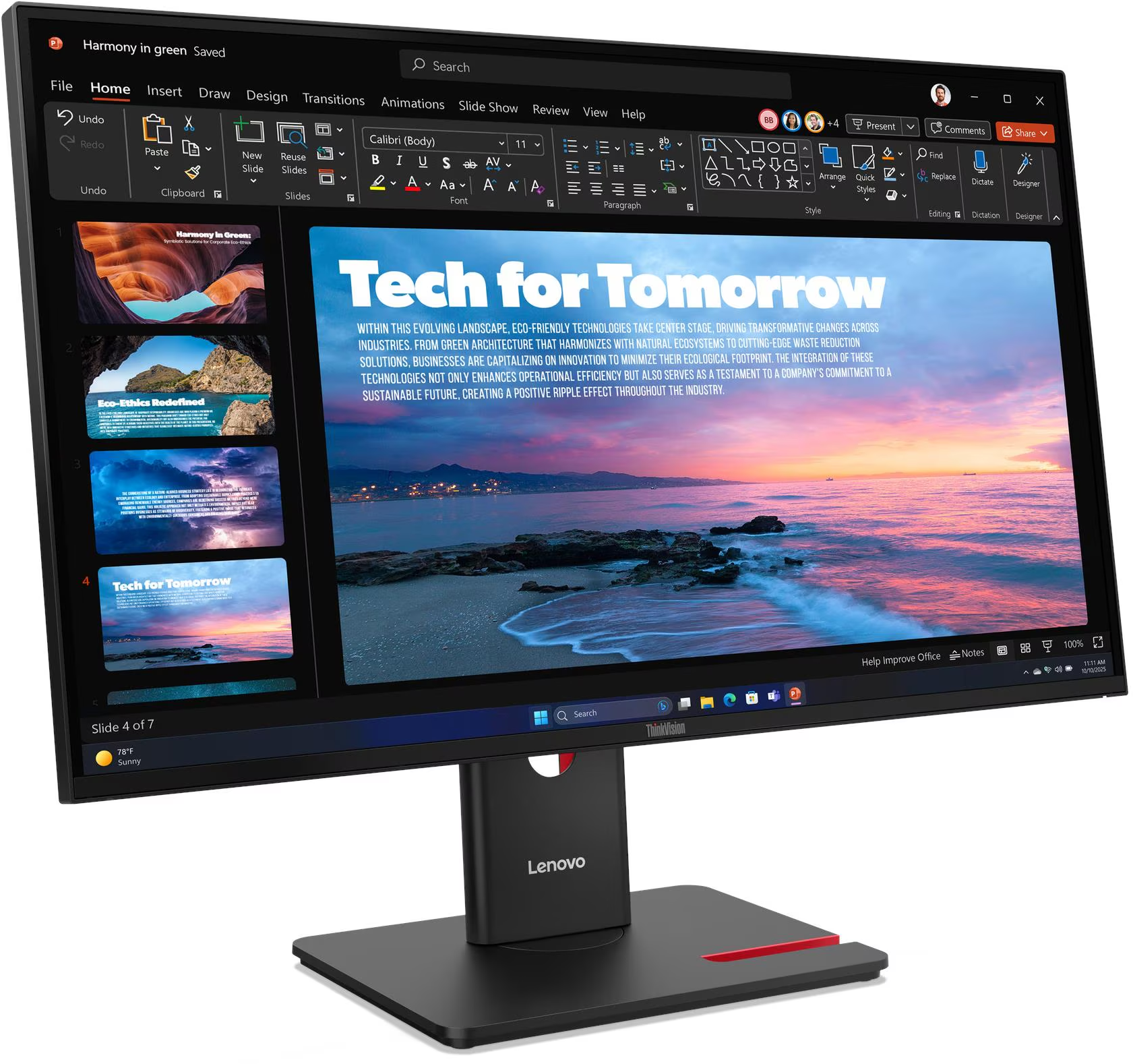 Monitor Lenovo 27″ HDMI (C25270QT0)