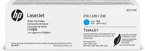 HP Toner Contractual Alta Capacidad Azul