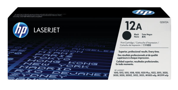 HP Cartucho de tóner original LaserJet 12A negro HP Cartucho de tóner original LaserJet 12A negro