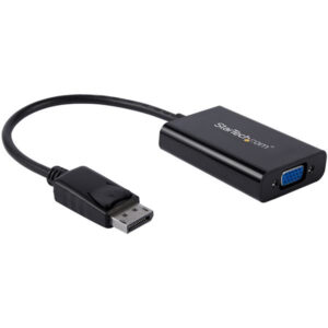 StarTech.com Adaptador de vídeo DisplayPort a VGA con audio StarTech.com Adaptador de vídeo DisplayPort a VGA con audio