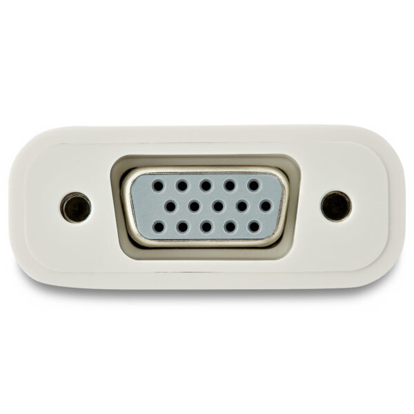 StarTech.com Adaptador USB-C a VGA - Blanco StarTech.com Adaptador USB-C a VGA - Blanco