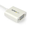 StarTech.com Adaptador USB-C a VGA - Blanco StarTech.com Adaptador USB-C a VGA - Blanco