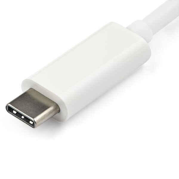 StarTech.com Adaptador USB-C a VGA - Blanco StarTech.com Adaptador USB-C a VGA - Blanco
