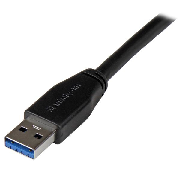 StarTech.com Cable Activo USB 3.0 SuperSpeed de 10 metros - A Macho a B Macho StarTech.com Cable Activo USB 3.0 SuperSpeed de 10 metros - A Macho a B Macho