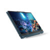 Lenovo Yoga 7 2-in-1 14AKP10 Copilot+ PC AMD Ryzen AI 7 350 Híbrido (2-en-1) 35,6 cm (14") Pantalla táctil WUXGA 32 GB LPDDR5x-SDRAM 1 TB SSD Wi-Fi 7 (802.11be) Windows 11 Home Español Verde azulado