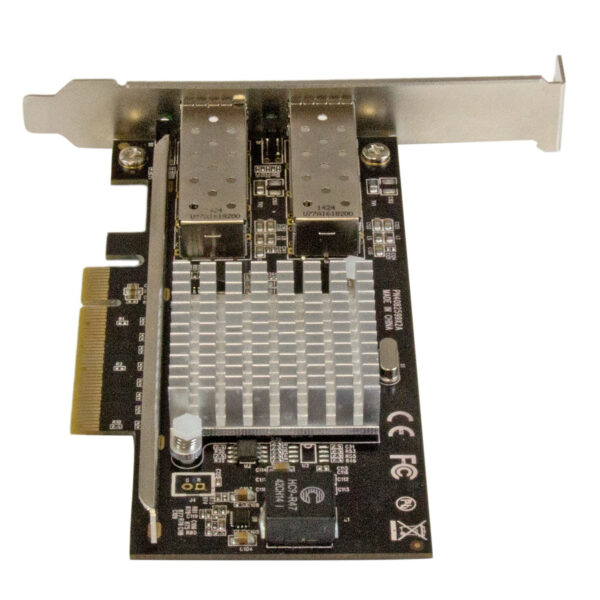 StarTech.com Tarjeta PCI Express de Red de Fibra de 10GB con 2 Puertos de SFP+ Abiertos