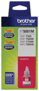 Brother BT5001M cartucho de tinta 1 pieza(s) Original Extra (Súper) alto rendimiento Magenta Brother BT5001M cartucho de tinta 1 pieza(s) Original Extra (Súper) alto rendimiento Magenta