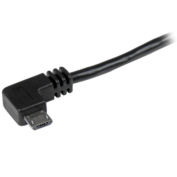 StarTech.com Cable de 1m Micro USB con conector acodado a la derecha StarTech.com Cable de 1m Micro USB con conector acodado a la derecha