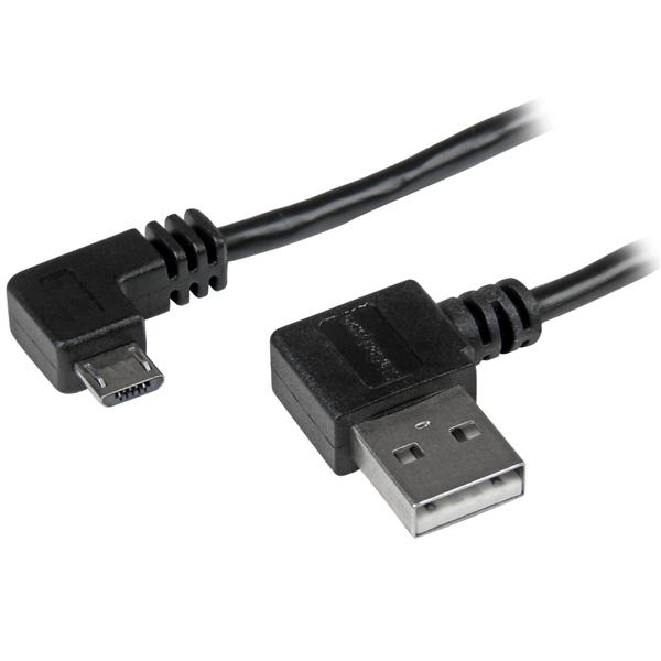 StarTech.com Cable de 1m Micro USB con conector acodado a la derecha StarTech.com Cable de 1m Micro USB con conector acodado a la derecha